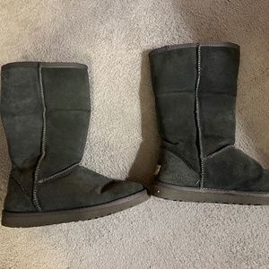 Gray Tall Ugg Winter Boot